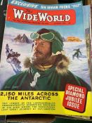 Large quantity of 1950's to 1960's 'Wide World' Magazine.