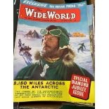 Large quantity of 1950's to 1960's 'Wide World' Magazine.