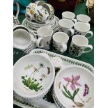 Quantity of Portmeirion 'The Botanic Garden' tableware.