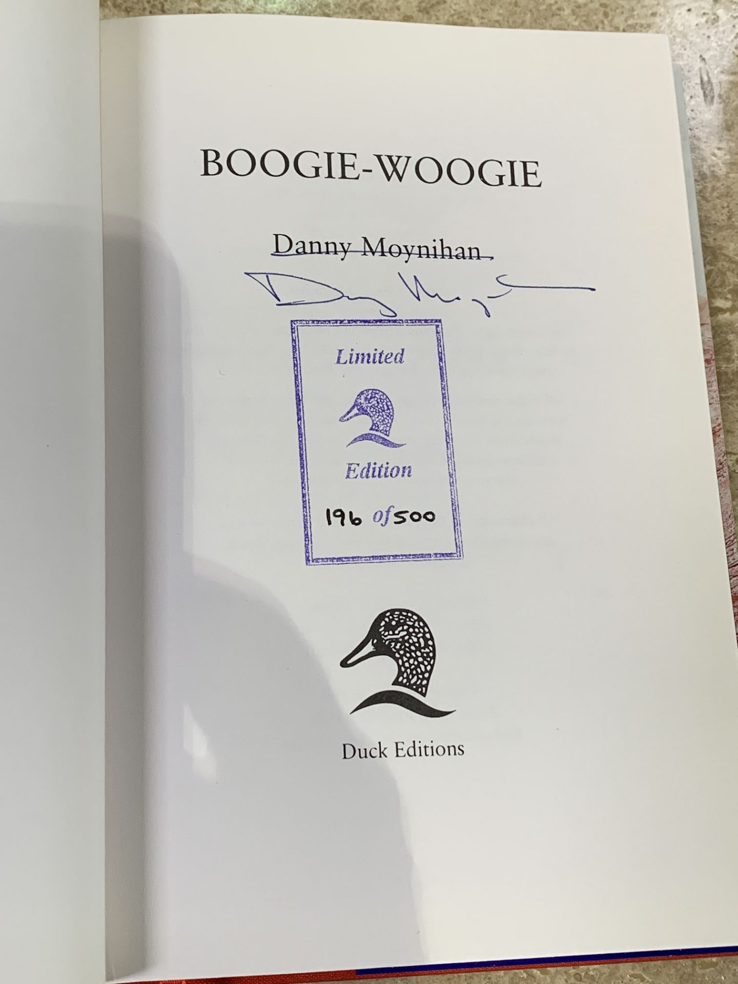 Boogie Woogie' by Danny Moynihan, a signed limited edition, 196/500. - Image 2 of 2