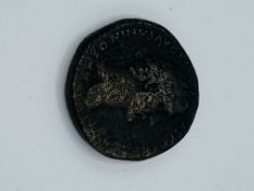 Roman coin: Sestertius, AD 150