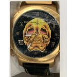Christian Audigier new Gents wristwatch, Model ETE-103 - Death Skull