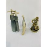 Three Lladro figurines