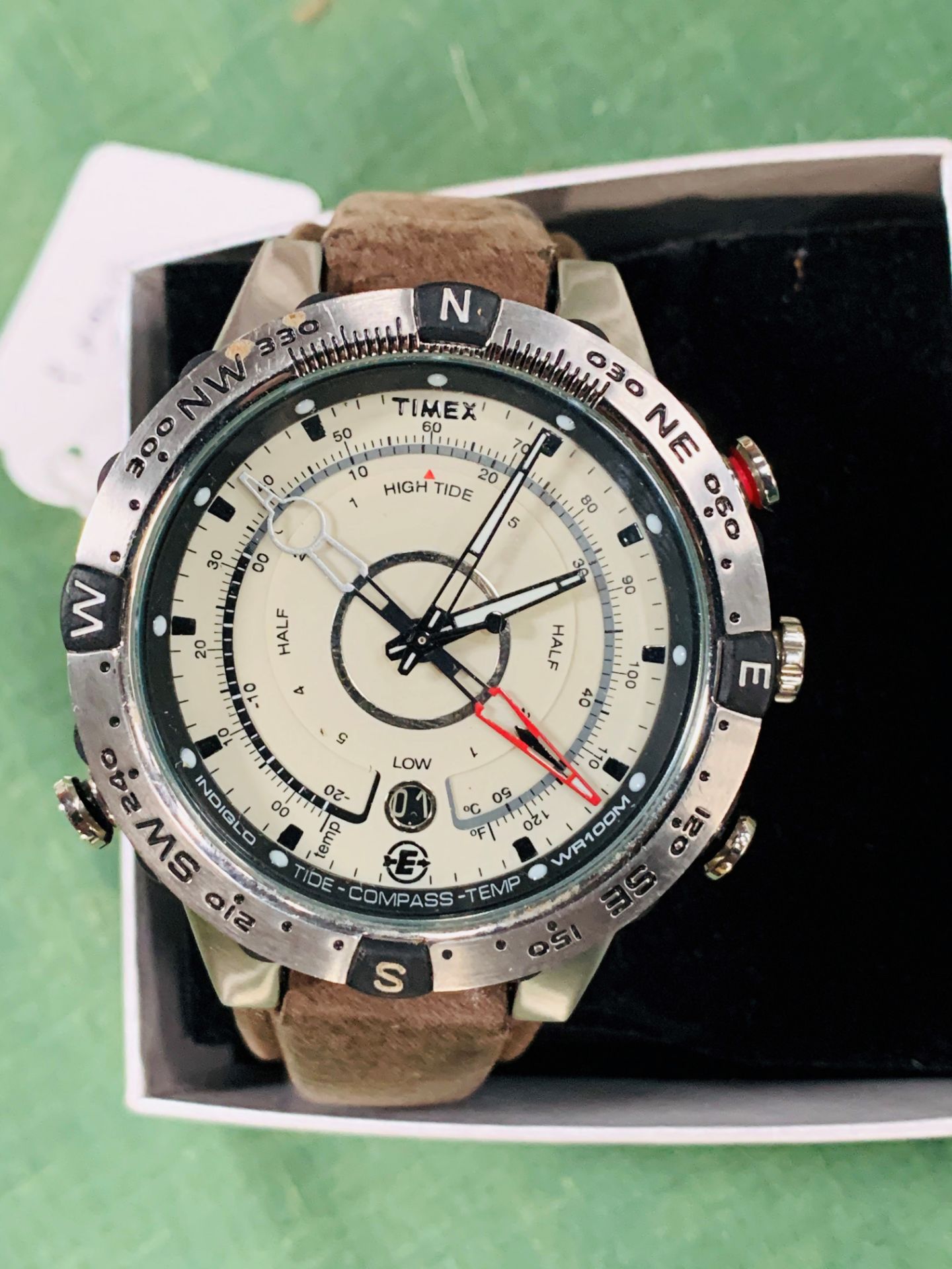 Gents Timex Quartz Tide & Compass wristwatch