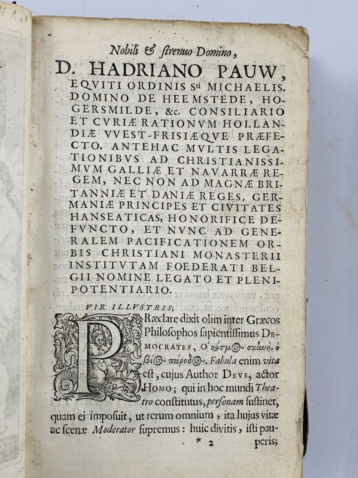 Terence's Comedies, Latin text, publ. Lugd. Batavorum, 1644. - Image 3 of 3