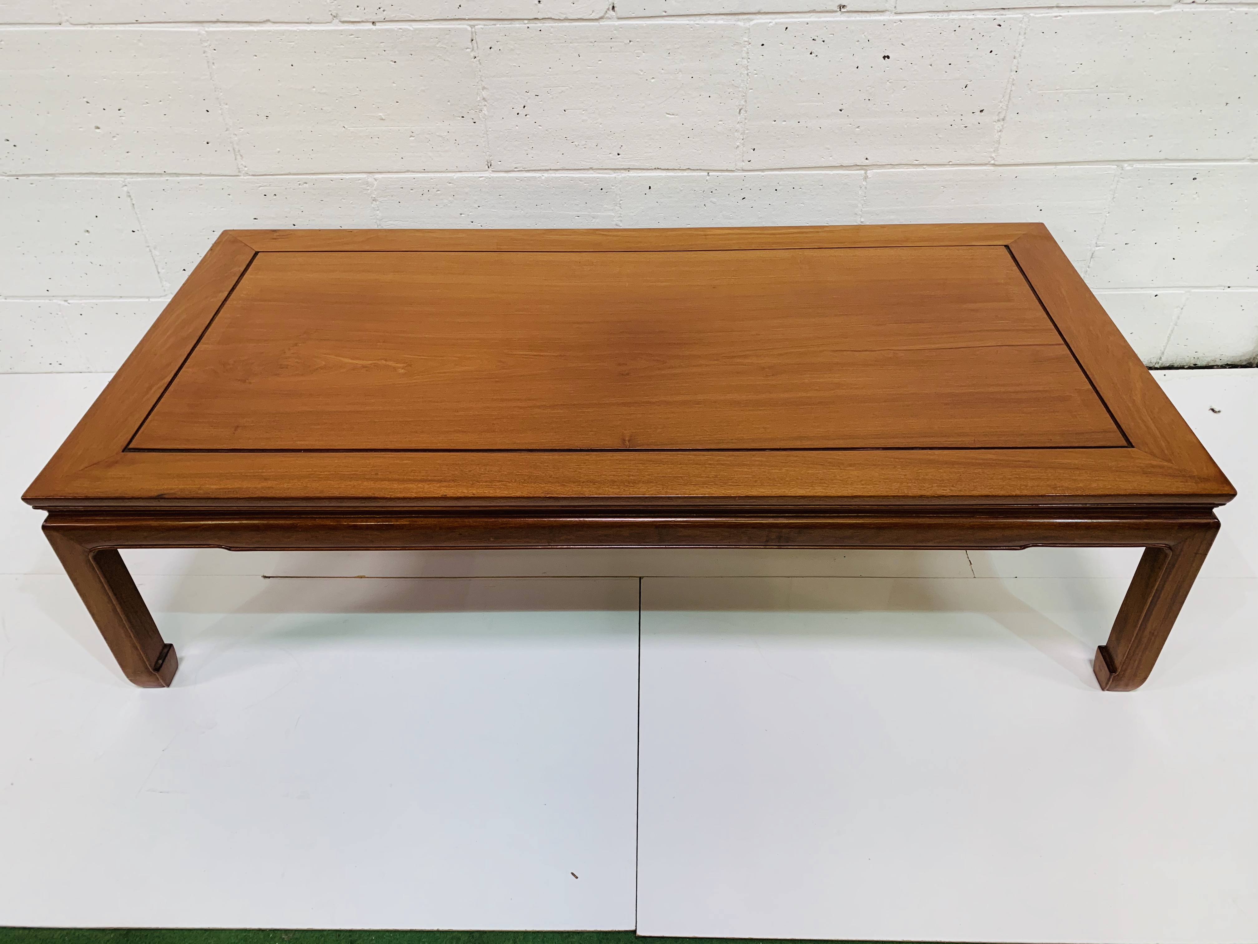 Chinese hardwood low table