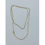 9ct gold necklace, 2.8gms