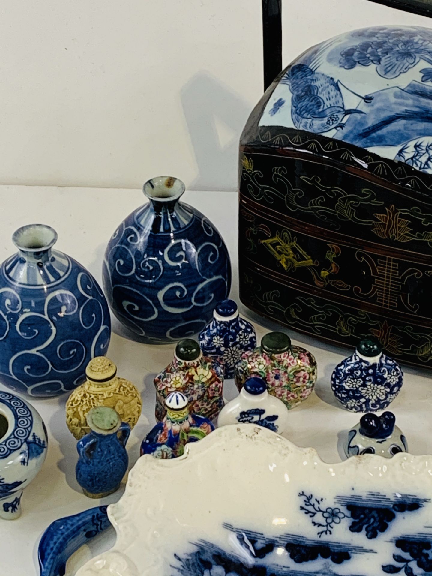 A collection of Oriental items