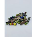 Antique Millefiori Venetian African Trade Beads.