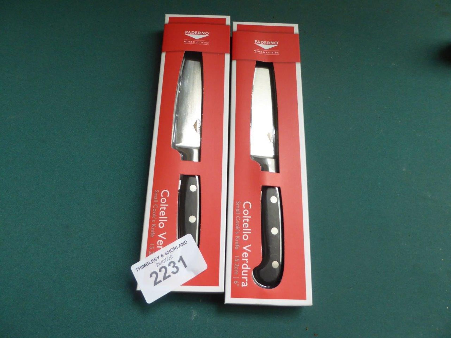 2 cooks knives