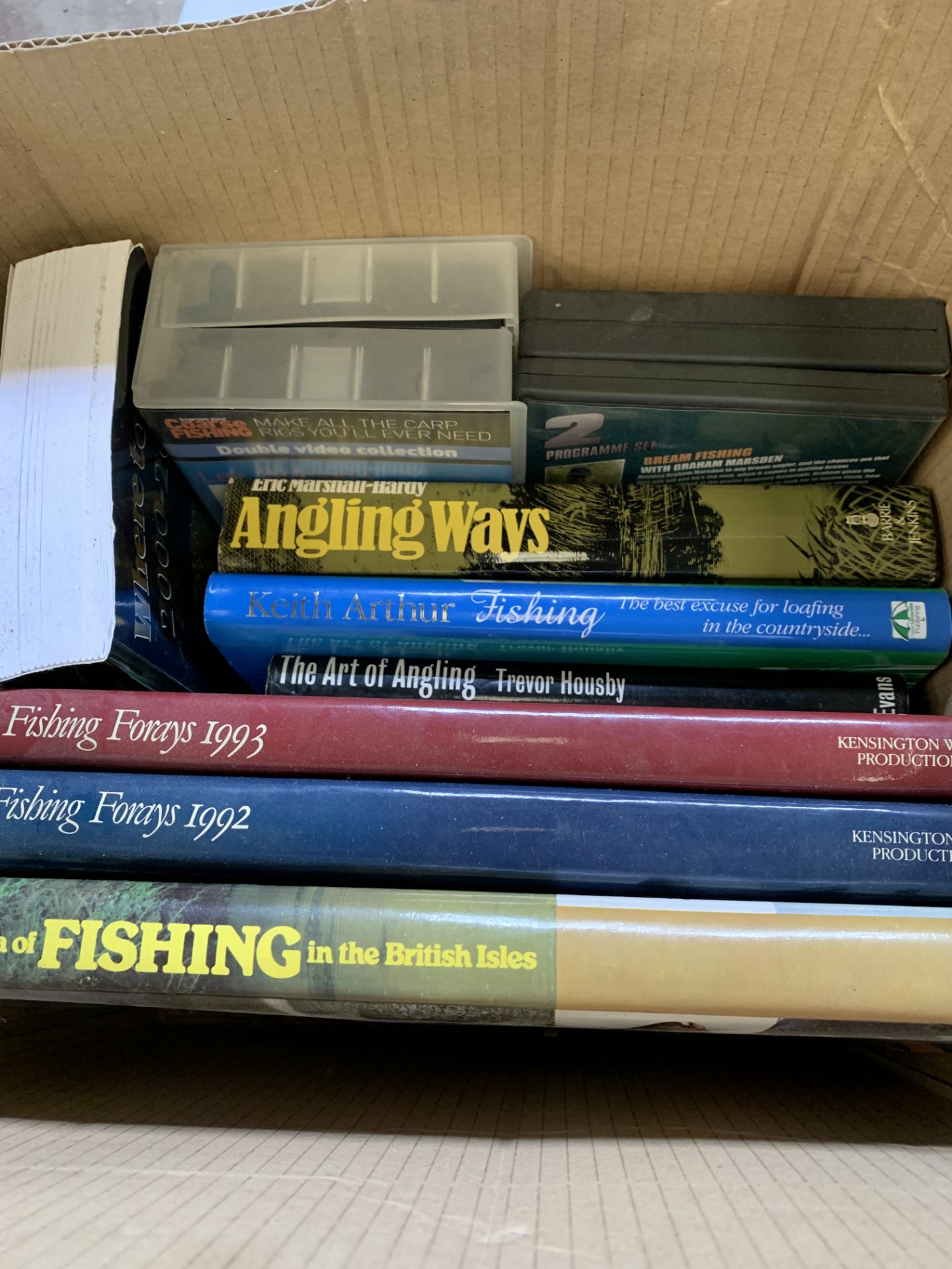 Quantity of fishing and angling books, DVDs and videos. - Image 2 of 2