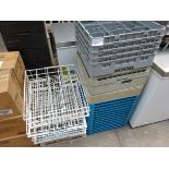 2 x stack dishwasher baskets.