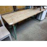 Old Tressel table.