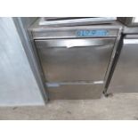DIHR stainless steel under-counter dishwasher 60 x 61 x 85cms
