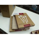 3 boxes of Villeroy & Boch tea spoons