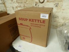 New soup kettle
