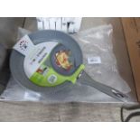 Marble induction frying pan