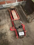 Viking model 1150CX 2 tonne trolley jack.