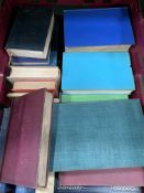 A quantity of various hard back books.