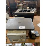 Dell P28F laptop, working, Dell C1760NW printer, security drawer and 2 cameras