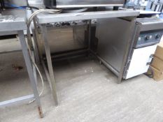 Stainless steel prep table 90 x 90 x 92cms