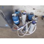 Quantity of water softeners