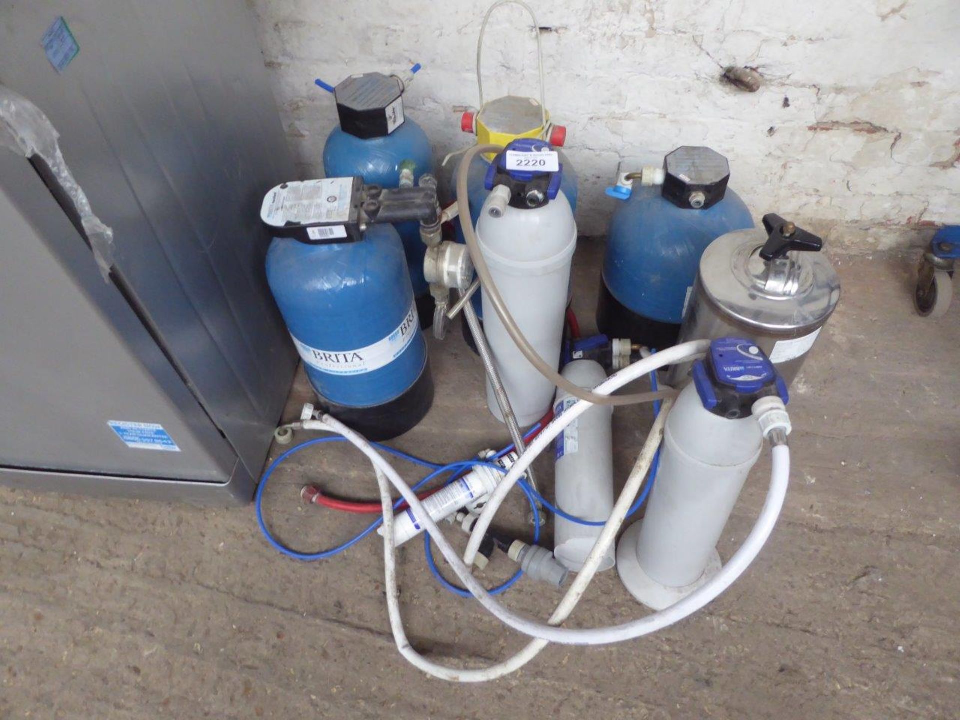 Quantity of water softeners