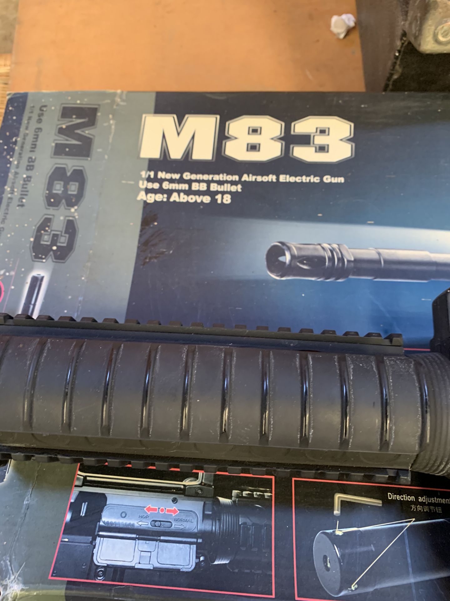 M83 New Generation airsoft BB gun with original box, and another. - Bild 2 aus 2