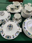 Forty pieces of Midwinter tableware