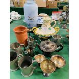 Quantity of silver plated items