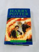 Harry Potter first edition "Harry Potter and the Half Blood Prince".