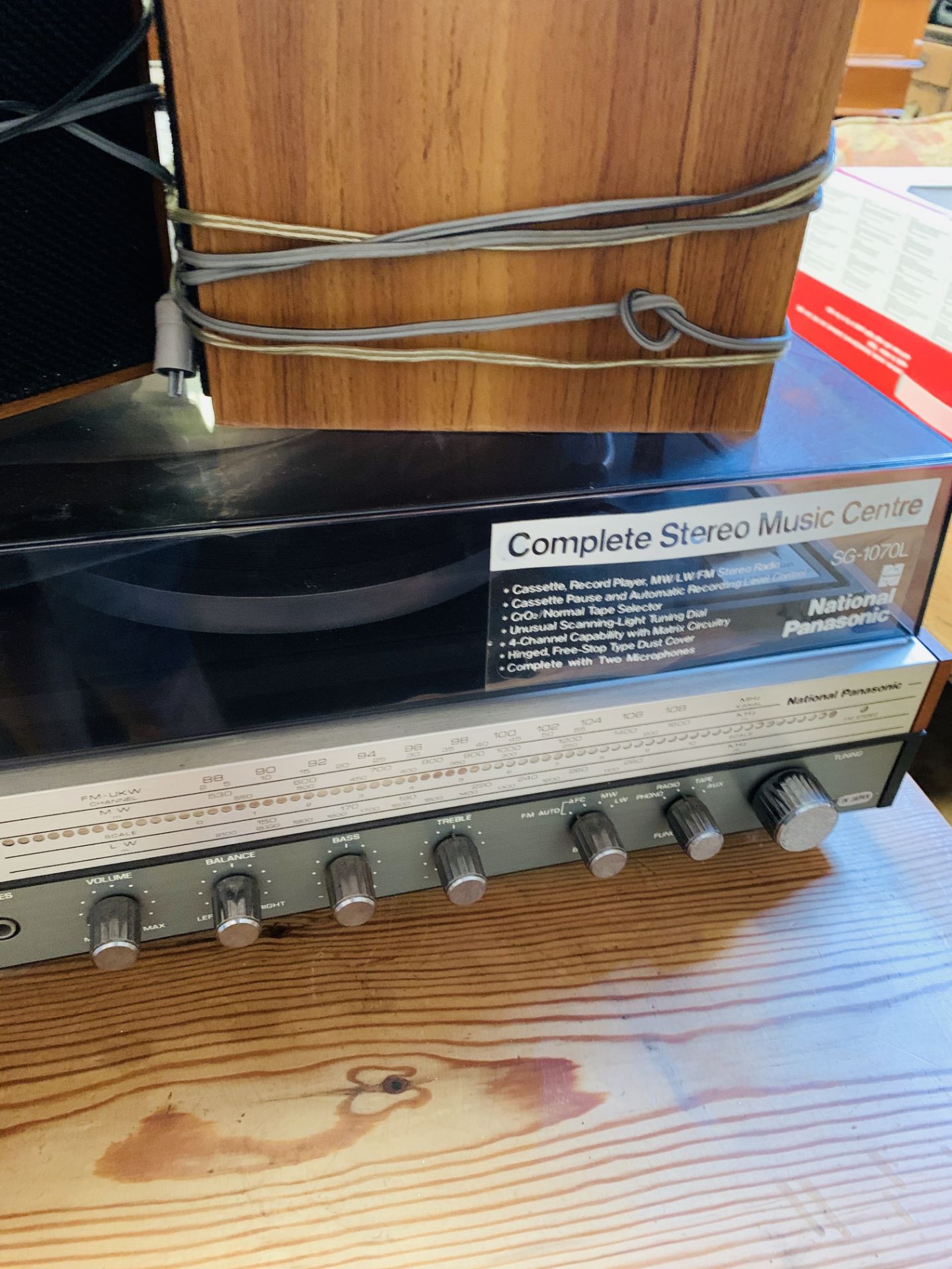 Panasonic SG-1070L music centre - Image 3 of 3