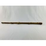 Victorian Irish Blackthorn walking stick.