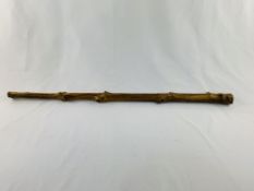 Victorian Irish Blackthorn walking stick.