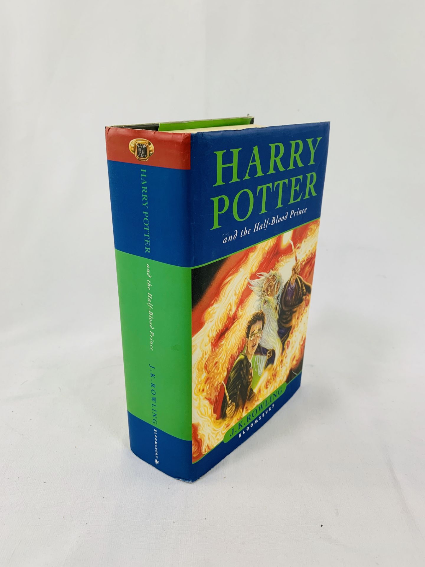 "Harry Potter and the Half Blood Prince", first edition.