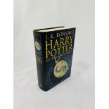 "Harry Potter and The Deathly Hallows", first edition