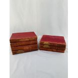 Punch Magazine: annual bound volumes for the years 1853, 1854, 1856, 1859-1862.