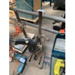 Black and Decker BD661 drill with drill stand.