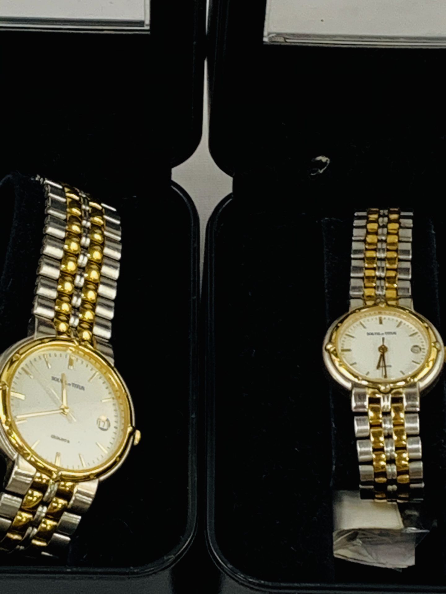 Two watches by Solvil et Titus, gentleman's and lady's. - Image 2 of 2