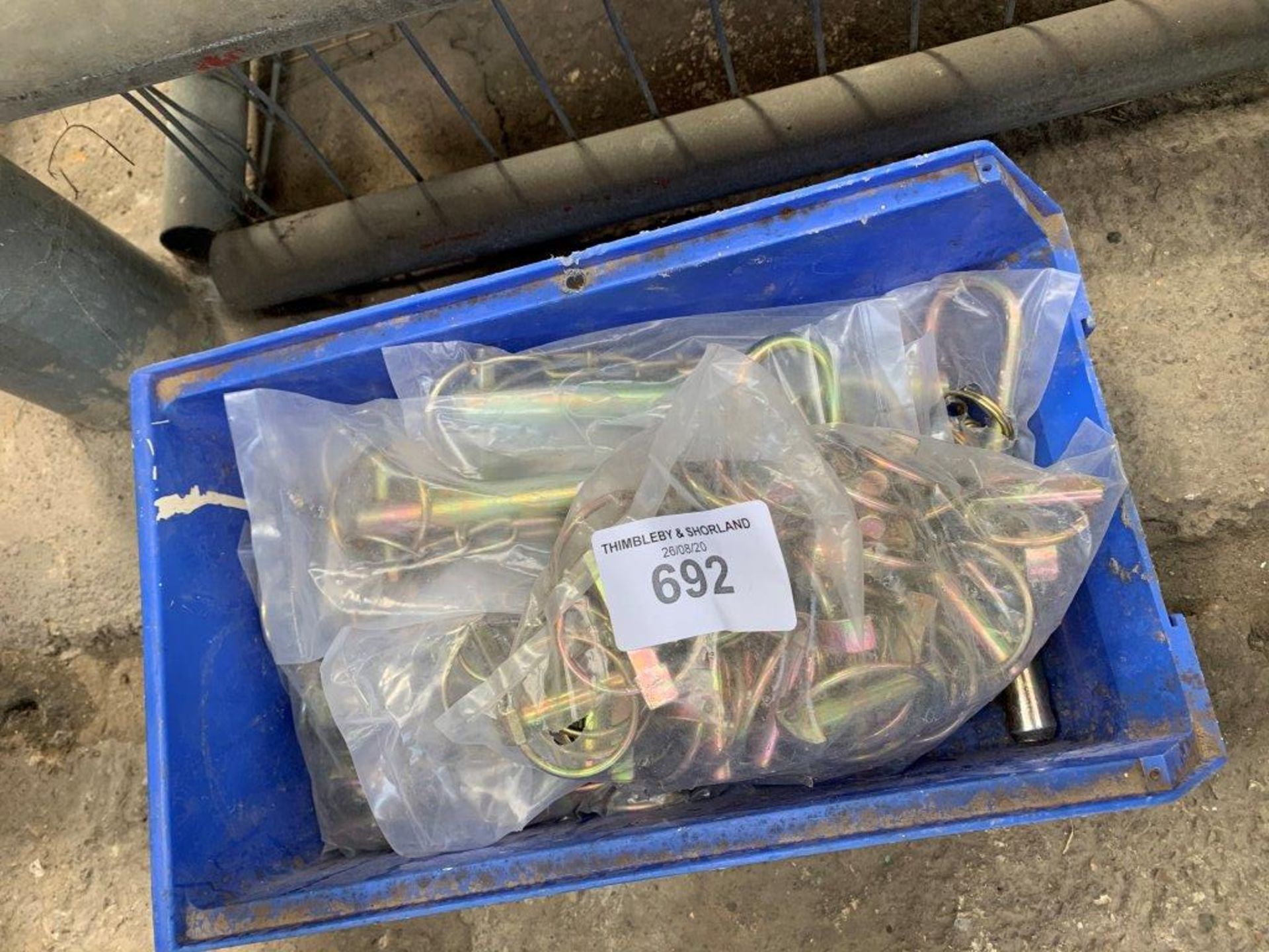 Quantity of various lynch pins.