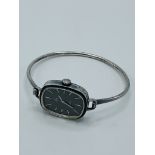 Stowa 835 marked silver case lady's wrist watch