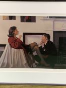 Framed and glazed Jack Vettriano, Models in the Studio, limited edition silkscreen 174/295