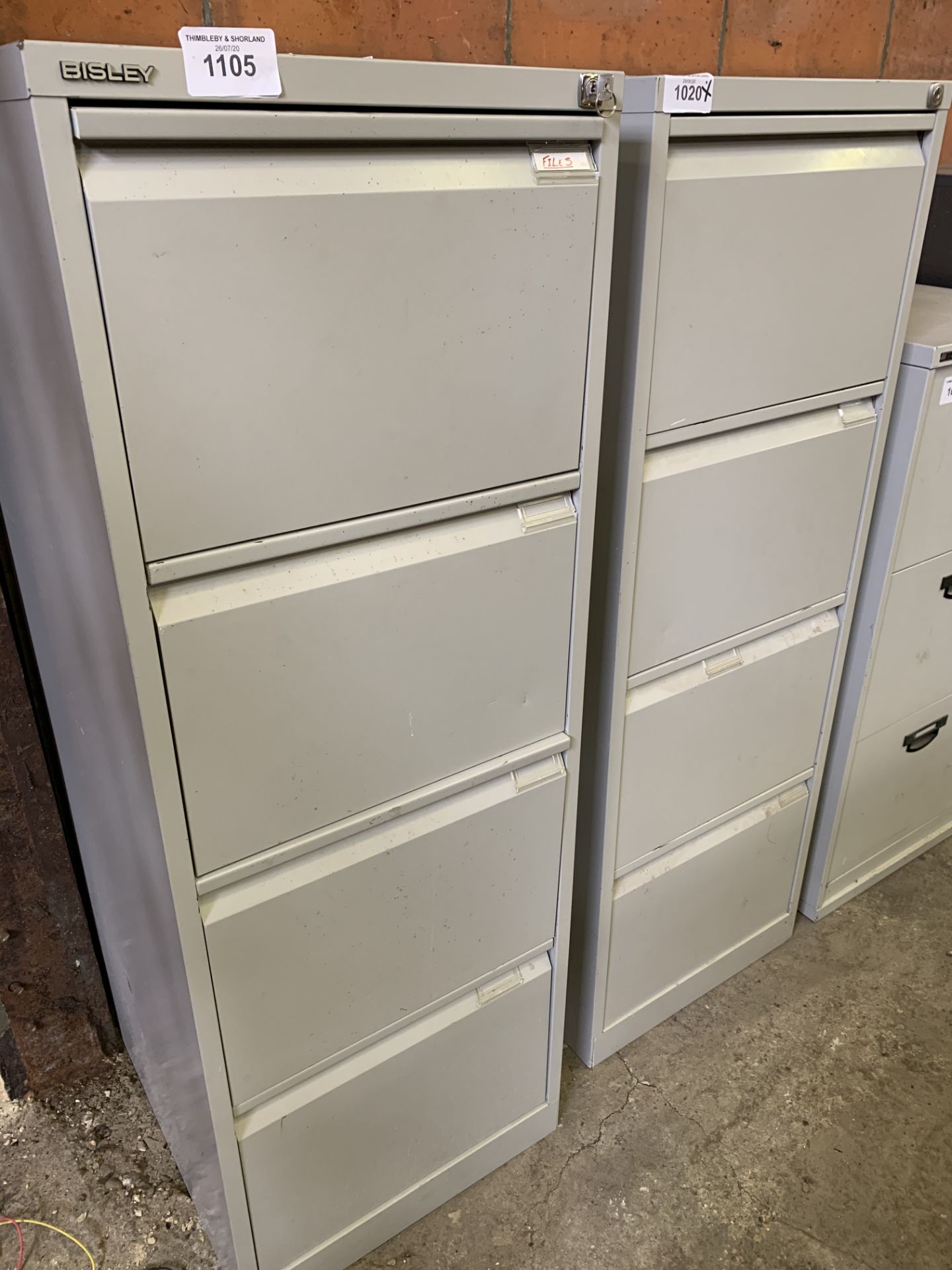 Two Bisley and a Triumph filing cabinet. - Image 2 of 2