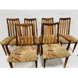 Set of 6 G-Plan chairs, including 2 carvers