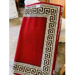 Shiraz red ground rug