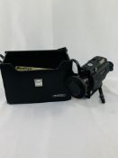 Sankyo ES-44XL/25XL super 8 video camera with carry case.