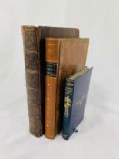 The Works of Shakespeare, Volume III,1844; Pilgrim's Progress, 1784, and Stevenson's Essays c1924