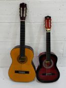 Music Fidelity acoustic guitar and a Prince acoustic guitar £20-30