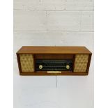 A Huldra 7-42 stereo radio, made in Norway by Tandbergs Radiofabrikk-AS, in original box.