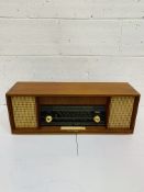 A Huldra 7-42 stereo radio, made in Norway by Tandbergs Radiofabrikk-AS, in original box.